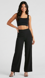 Crop top Coral